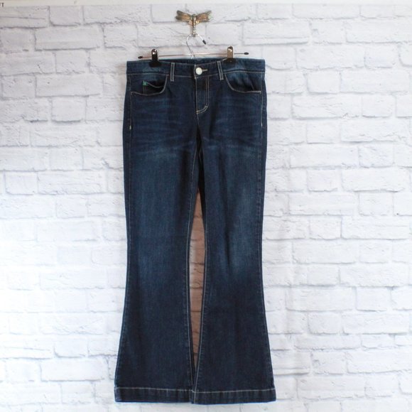 Tommy Hilfiger Pants - Tommy Hilfiger Spirit Flare Dark Wash Jeans Size 8